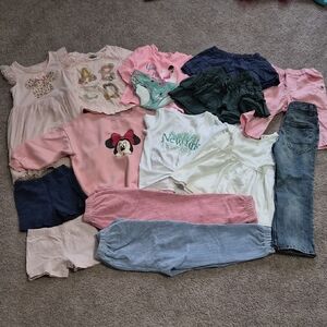 Disney Pink and Blue Kids Clothing Set